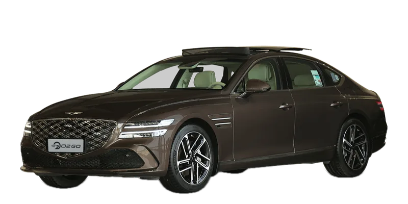 جينيسيس G80 بلاتينيوم 2025، بني