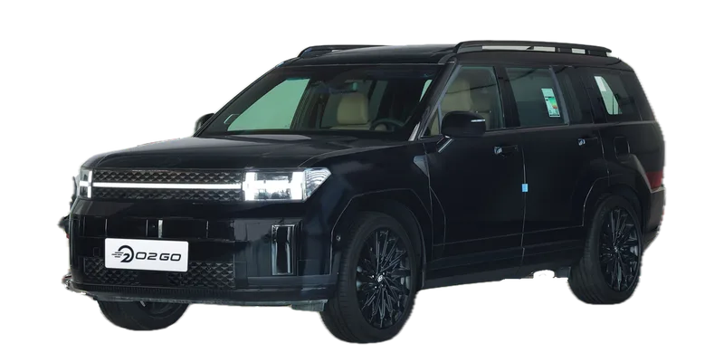 هيونداي سنتافي GLS كاليجرافي أسود 2024 — من الخارج، أسود