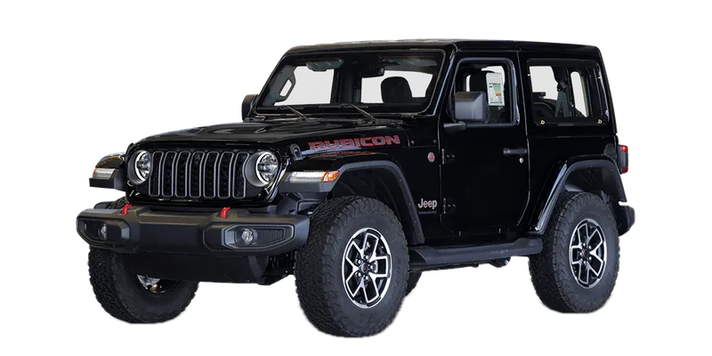 Jeep Wrangler Rubicon 2 Door 2024, Black