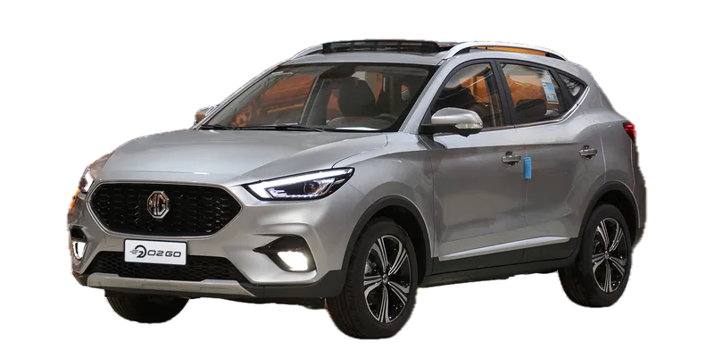 MG ZS Lux 2025 — exterior, Silver