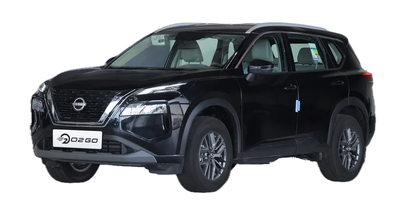 نيسان إكس تريل 7 مقاعد S 2WD 2025 — من الخارج، أسود
